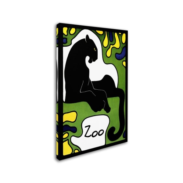 Vintage Lavoie 'Zoo 1' Canvas Art,12x19